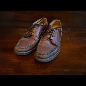 Alden Cape Cod Mocc Oxford Aniline Leather Dark Brown #H946